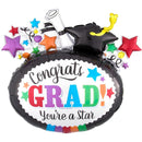 Graduation You're A Star SuperShape Balloon 73x68cm