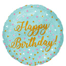 WOO HOO BIRTHDAY HOLOGRAPHIC 18" FOIL