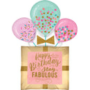 HBD STAY FABULOUS SUPER SHAPE BALLOON