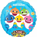 BABY SHARK SING-A-TUNE FOIL BALLOON 71CM