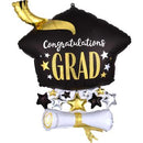 Cap & Diploma SuperShape Foil Balloon 58x63cm