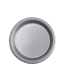 Silver 7 inch plates 20 PCS