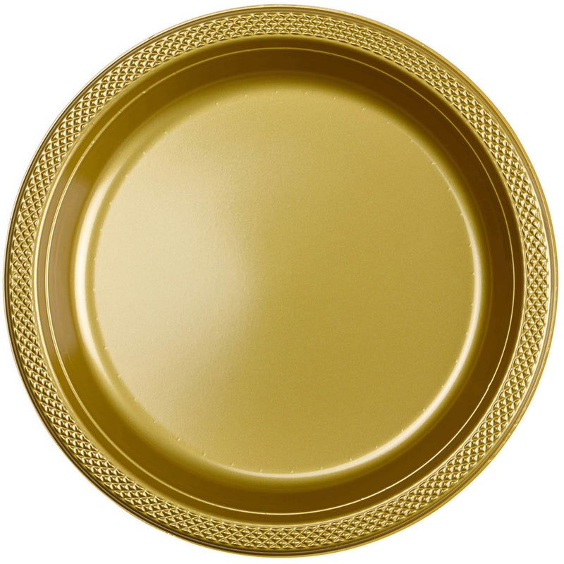 Gold Sparkle Plate