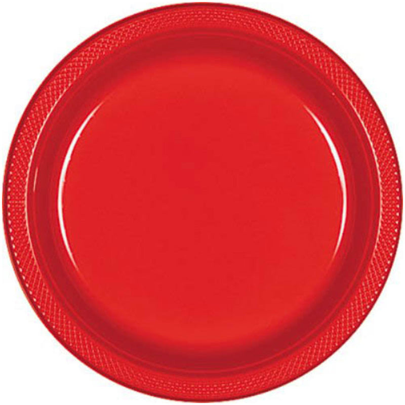 APPLE RED 9INCH PLATE