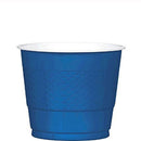 Bright Royal Blue Plastic Cup 9oz, 20pcs