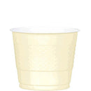 Vanilla Creme Plastic Cups 9oz, 20pcs