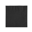 JET BLACK 2-Ply Beverage Napkins, 40cts