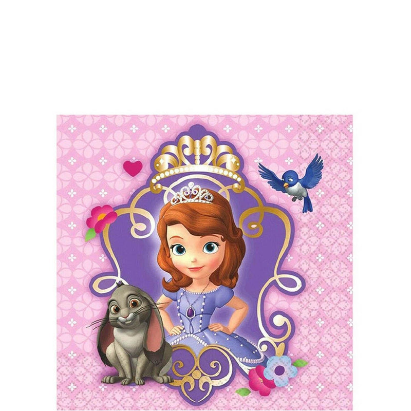 Sofia The First Beverage Tissues 16pcs