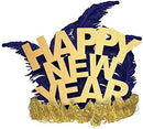 HAPPY NEW YEAR GLITTER FEATHER TIARA