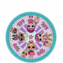LOL Surprise! Paper Plates 7in, 8pcs