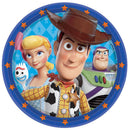 Disney Toy Story 4 Round Paper Plates 9in, 8pcs