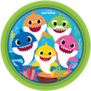 BABY SHARK PAPER PLATES 9IN,