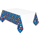 Blast Off Birthday Plastic Tablecover