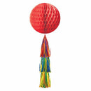 HANGING HONEYCOMB DECORATION RAINBOW