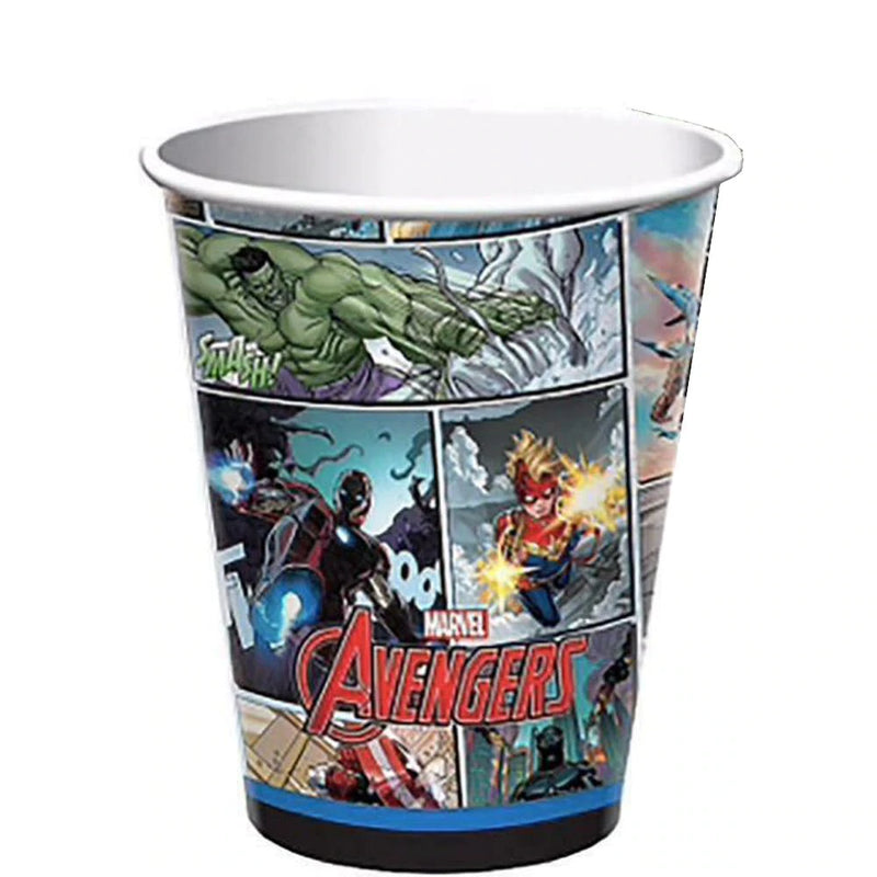 Marvels Powers Unite Paper Cups 9oz, 8pcs