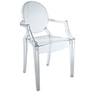 KIDS PLASTIC OR CLEAR CHAIRS