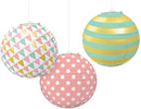 PAPER LANTERNS PASTLE COLORS