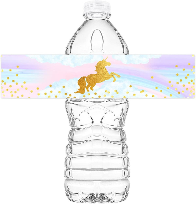 Unicorn Water Label