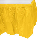 Yallow  SCHOOL BUS YELLOW TABLESKIRT