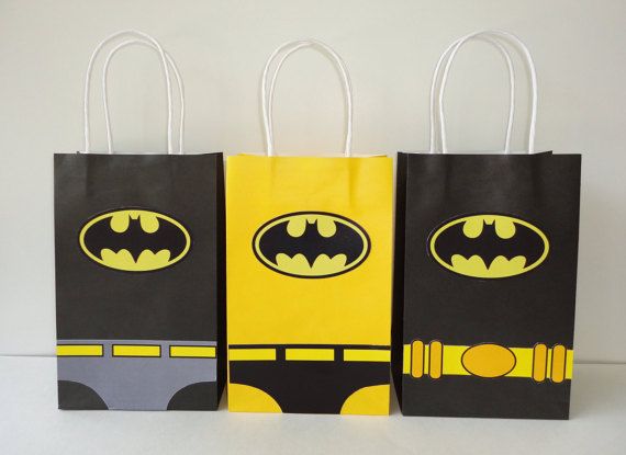Batman Personalized Goodie Bags
