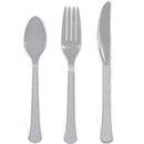 silver cutlery set 24 pcs