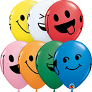 Latex Smiley Faces 11 inch balloon