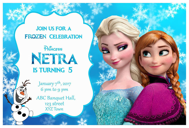 Frozen Invitation