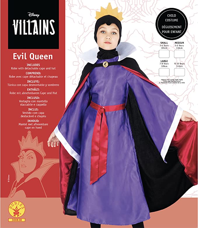 Girls Evil Queen Costume