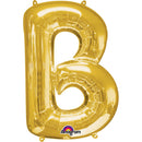 B GOLD LETTER FOIL LARGE BALLOON