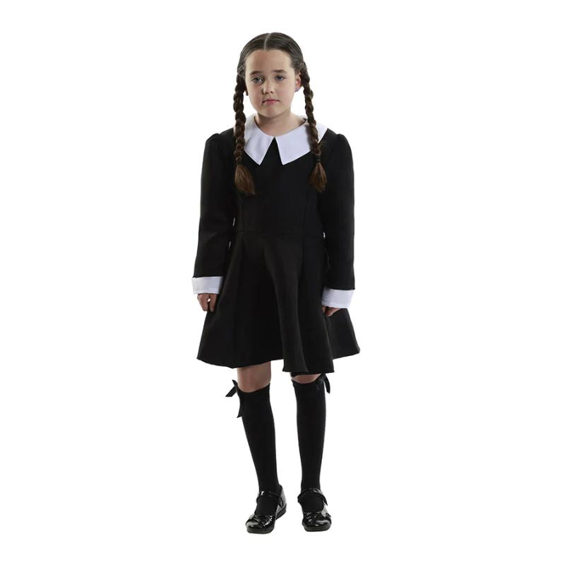Haunted Child Black Dress Kids Halloween Costume
