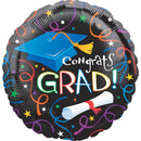 Graduation Celebration Foil Balloon 18in