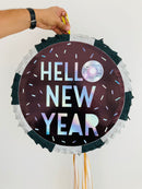 HELLO HAPPY NEW YEAR PINATA