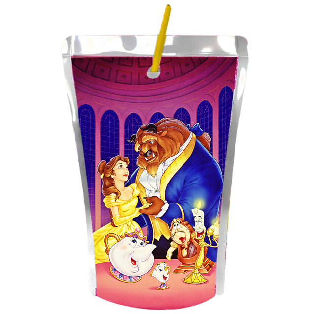 Beauty and the Beast Juice Label