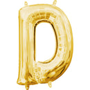 D GOLD LETTER FOIL LARGE BALLOON