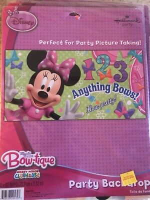 MINNIE MOUSE PARTY BACKDROP