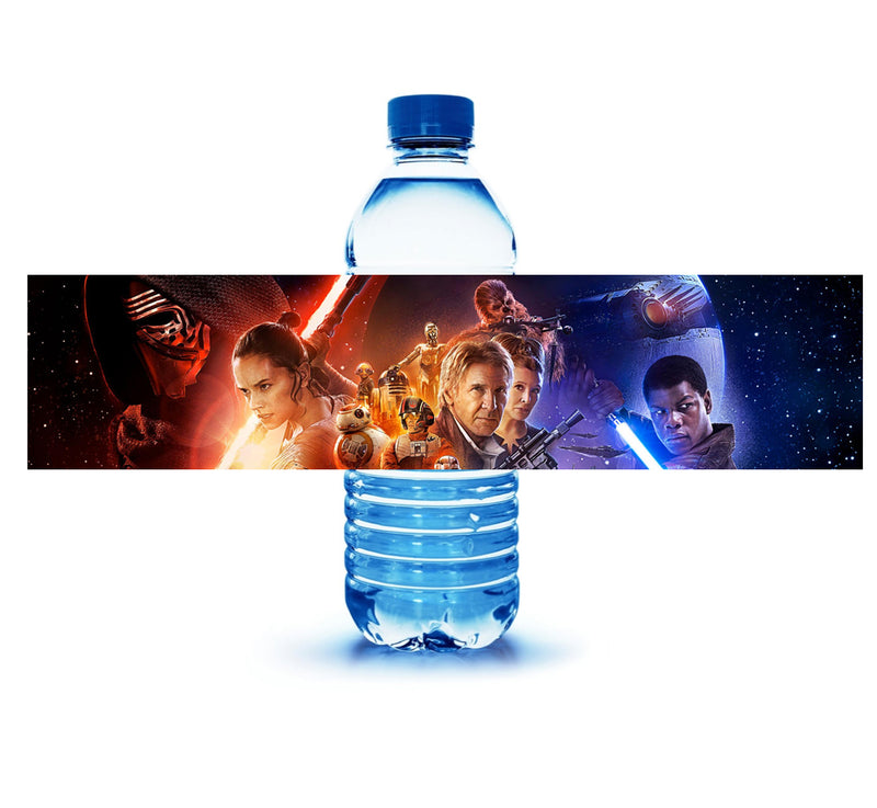 Star Wars Water Label