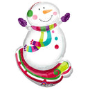 SNOWMAN SUPERSHAPE BALLOON