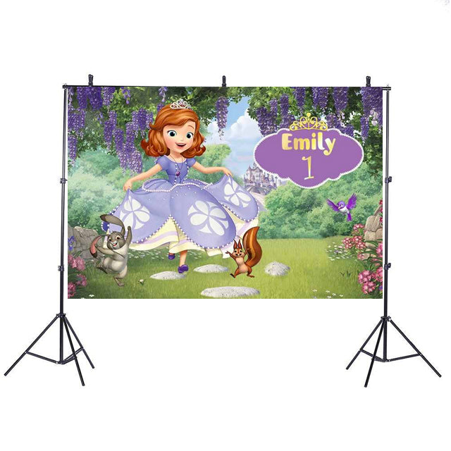 Sofia the First Backdrop Banner