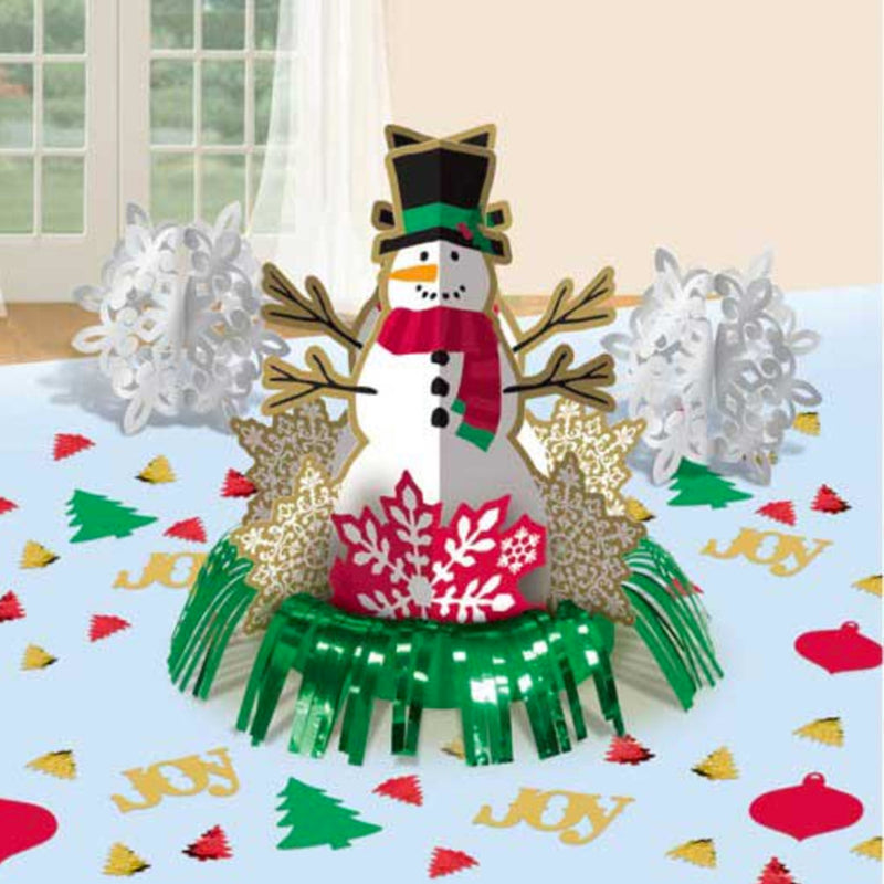 Snow Man Table deco kit