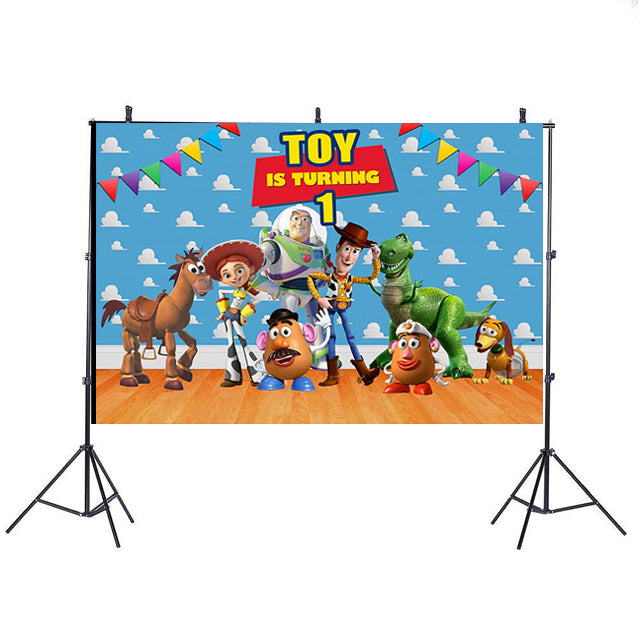 Toy Story Personalized Backdrop Banner