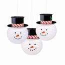 Snow Face Paper Lanterns