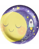 7'' PLATES MOON AND BACK