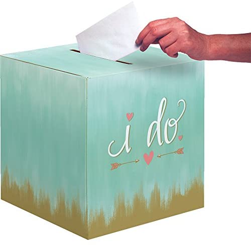 CARD BOX 12" MINT TO BE I DO