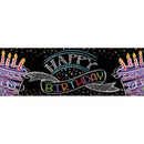 GIANT BANNER CHALK BIRTHDAY
