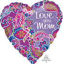 18HI HOLO LOVE YOU MOM PURPLE