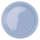 pastel blue 7 inch plate 20 pcs
