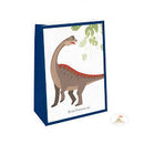 HAPPY DINOSAUR PARTY BAGS WITH STICKERS