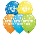 LATEX BIRTHDAY BOY 11" SIZE