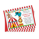 Circus Theme Invitation