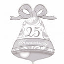 LARGE  SILVER ELEGANT BALLOON